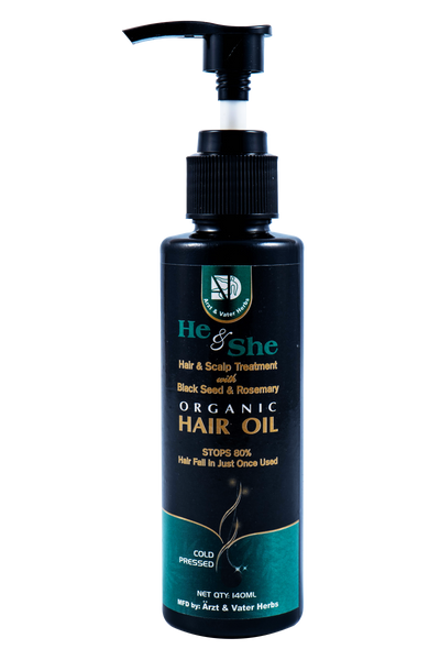 He & She Organic Hair Oil