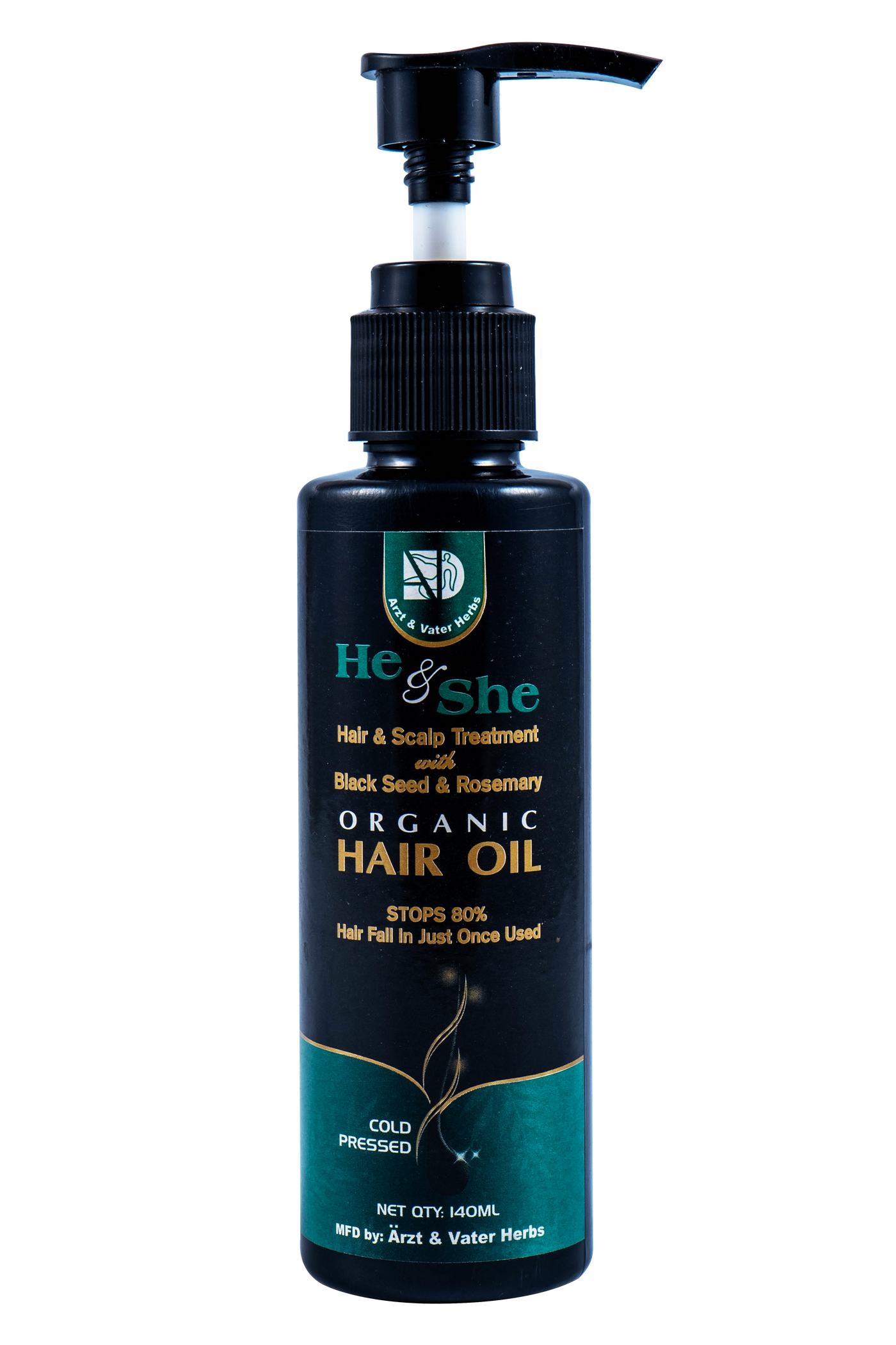 He & She Organic Hair Oil