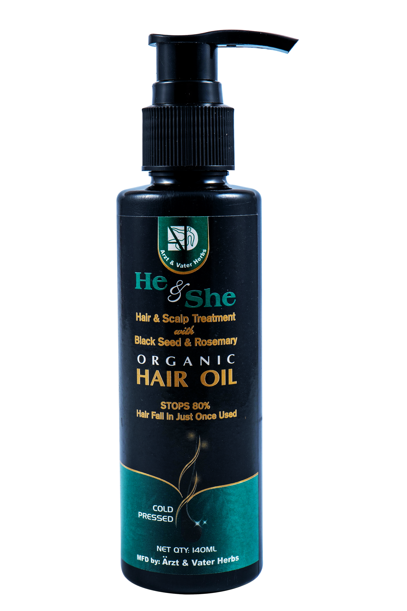 He & She Organic Hair Oil