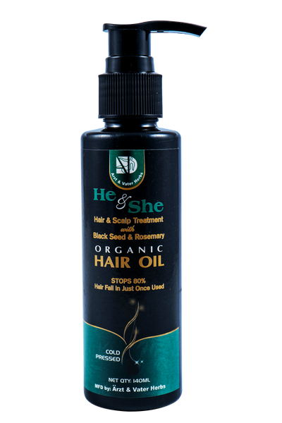 He & She Organic Hair Oil