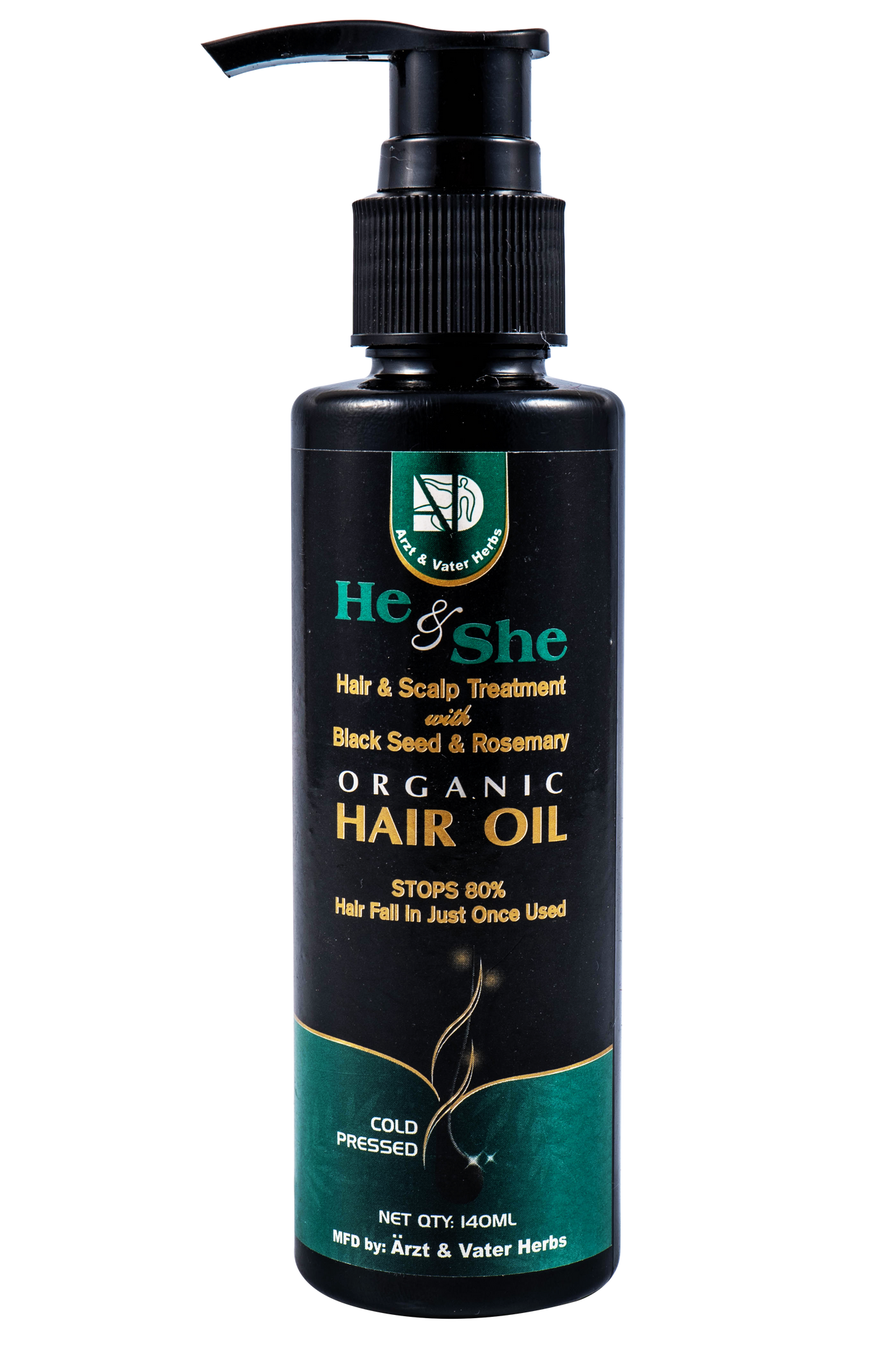 He & She Organic Hair Oil