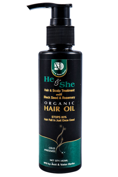 He & She Organic Hair Oil