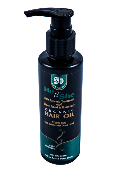 He & She Organic Hair Oil